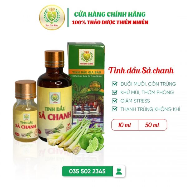 Tinh dầu Sả Chanh