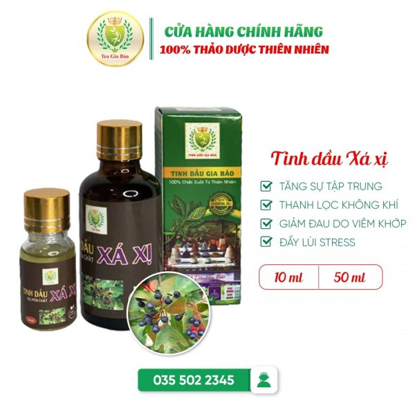 Tinh dầu xá xị